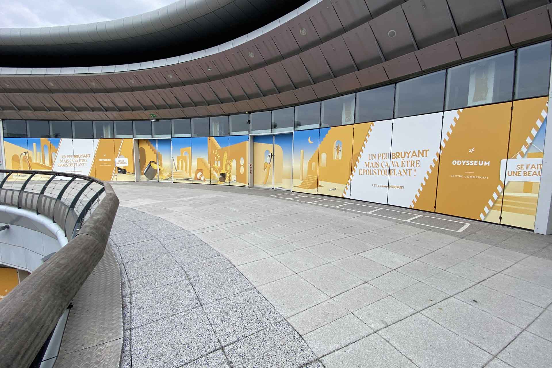 Solutions de signalétique pour les centres commerciaux